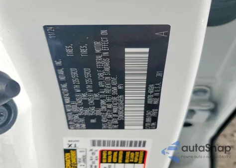 2025 Toyota Highlander Hybrid Xle from USA, damaged, VIN 5TDKBRCH8SS648596